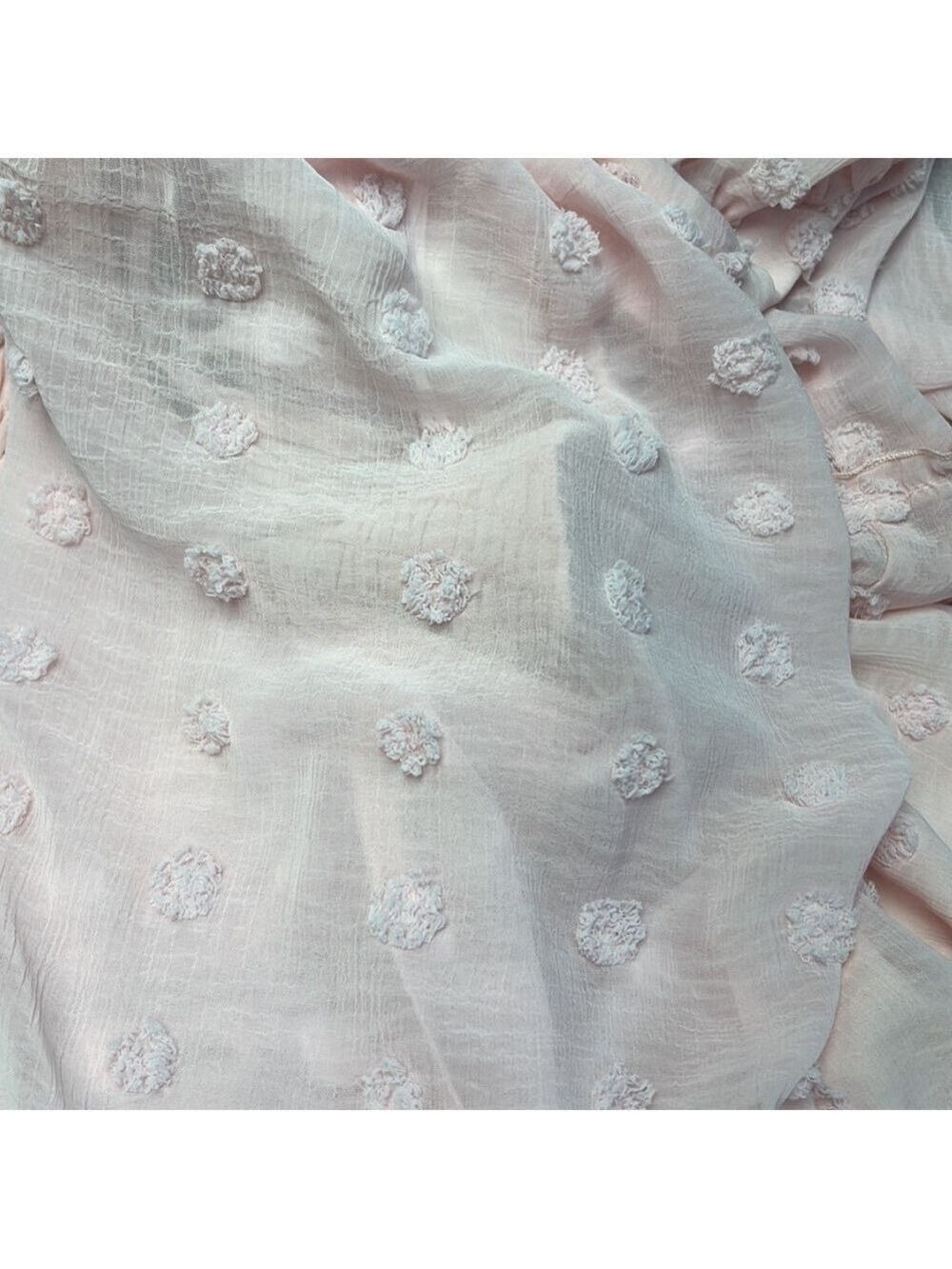 WHITE Birch Woman’s Pink Swiss Dot Dress Size 3x.  (S037) - Picture 8 of 12